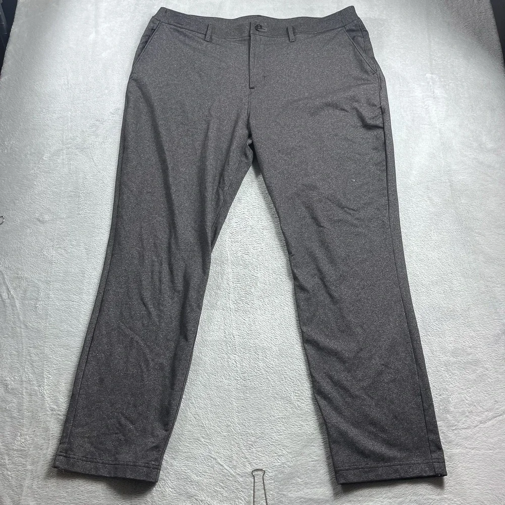 Public Rec Men 42x32 Gray Gamechanger Pants Nylon Performance Golf Chino Stretch